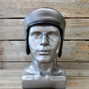 Vintage Style Brown Football Helmet